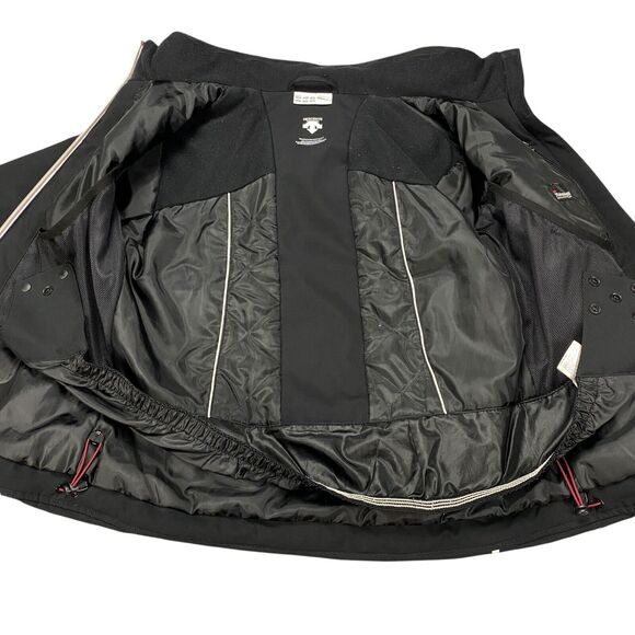 Descente Bree Ski Hooded Insulated Jacket Women's Size US 4  Black - Picture 3 of 16